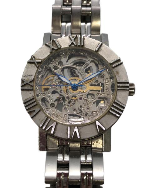 michel jurdain（ミッシェル・ジョルダン）michel jurdain (ミッシェル・ジョルダン) EG-7309A 自動巻き腕時計／AUTOMATIC WRIST WATCH シルバーカラーの古着・服飾アイテム