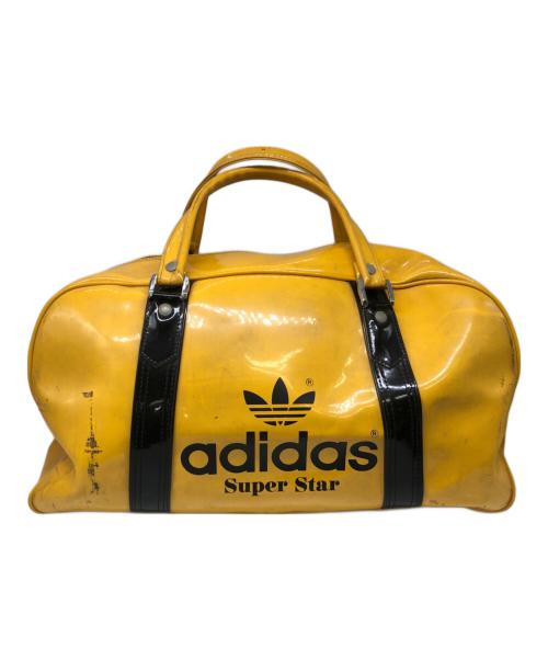 adidas（アディダス）adidas (アディダス) 80's スーパースターエナメルボストンバッグ／80'S SUPER STAR ENAMEL BOSTON BAG イエローの古着・服飾アイテム