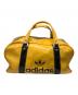 adidas (アディダス) 80's スーパースターエナメルボストンバッグ／80'S SUPER STAR ENAMEL BOSTON BAG イエロー：18000円
