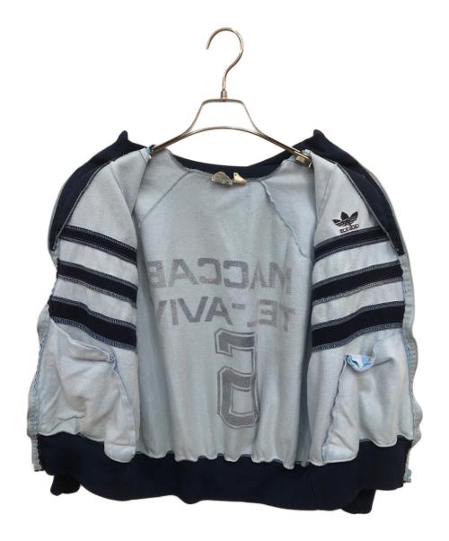 adidas（アディダス）adidas (アディダス) 70's ベンテックス社製 トラックジャケット／70'S VENTEX PRODUCTION TRACK JACKET ブルー サイズ:Mの古着・服飾アイテム