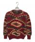 POLO COUNTRY（ポロカントリー）の古着「チマヨ柄ハンドニット／CHIMAYO HANDKNIT」｜レッド