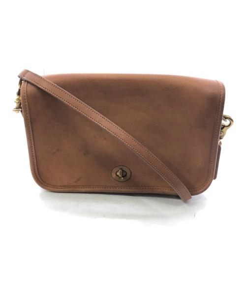 COACH（コーチ）COACH (コーチ) オールド ペニークロスボディバッグ／OLD PENNY CROSS BODY BAG ブラウンの古着・服飾アイテム