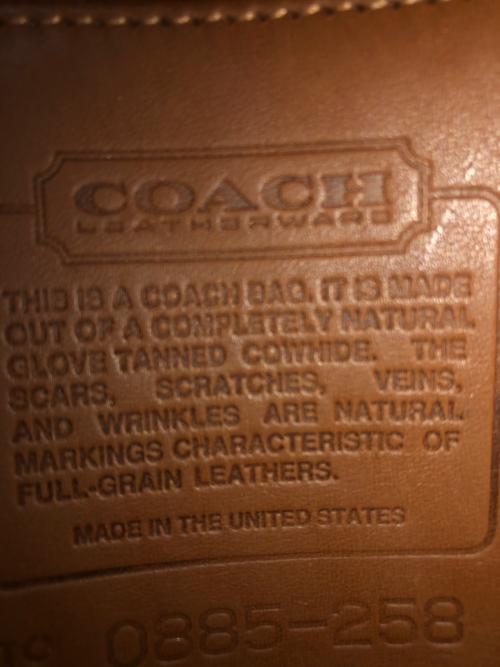 COACH（コーチ）COACH (コーチ) オールド ペニークロスボディバッグ／OLD PENNY CROSS BODY BAG ブラウンの古着・服飾アイテム