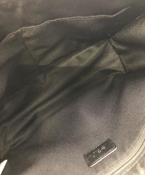 ear PAPILLONNER（イアパピヨネ）ear PAPILLONNER (イアパピヨネ) ワイドテープショルダーバッグ／WIDE TAPE SHOULDER BAG ブラックの古着・服飾アイテム