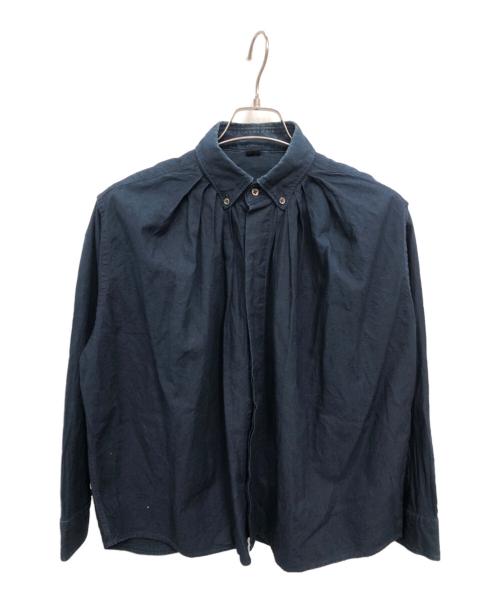 45R（フォーティファイブ・アール）45R (フォーティファイブ・アール) ボダンダウンシャツ／BUTTON DOWN SHIRT インディゴ サイズ:Mの古着・服飾アイテム