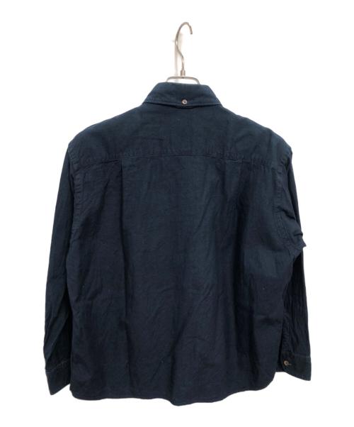 45R（フォーティファイブ・アール）45R (フォーティファイブ・アール) ボダンダウンシャツ／BUTTON DOWN SHIRT インディゴ サイズ:Mの古着・服飾アイテム