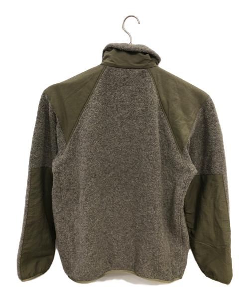 nanamica（ナナミカ）nanamica (ナナミカ) ボイルドウールジップアップセーター／Boiled Wool Zip Up Sweater ベージュ サイズ:Mの古着・服飾アイテム