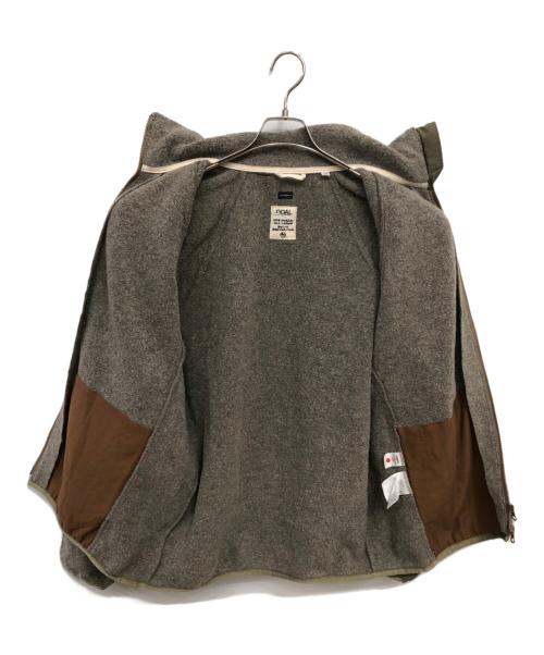 nanamica（ナナミカ）nanamica (ナナミカ) ボイルドウールジップアップセーター／Boiled Wool Zip Up Sweater ベージュ サイズ:Mの古着・服飾アイテム