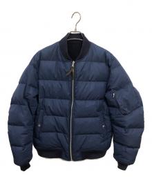 nanamica（ナナミカ）の古着「リバーシブルＮＡ－１ダウンジャケット／REVERSIBLE NA－1 DOWN JACKET」｜ネイビー