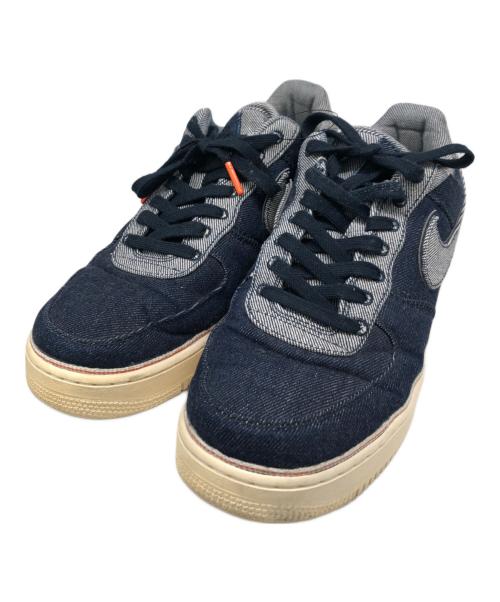 NIKE（ナイキ）NIKE (ナイキ) 3×1 (スリーバイワン) エアフォースワンデニムパック／AIR FORCE 1 DENIM PACK インディゴ サイズ:28.5cmの古着・服飾アイテム