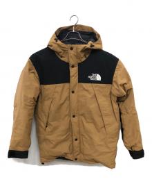 THE NORTH FACE（ザ ノース フェイス）の古着「マウンテンダウンジャケット／MOUNTAIN DOWN JACKET」｜ベージュ