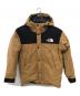 THE NORTH FACE（ザ ノース フェイス）の古着「マウンテンダウンジャケット／MOUNTAIN DOWN JACKET」｜ベージュ