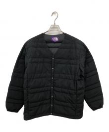 THE NORTHFACE PURPLELABEL（ザ・ノースフェイス パープルレーベル）の古着「65/35 ダウンカーディガン／65/35 Down Cardigan」｜ブラック