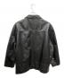 PERRY ELLIS (ペリーエリス) レザージャケット／LEATHER JACKET ブラック サイズ:L：15000円