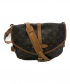 LOUIS VUITTONルイ ヴィトン）の古着「モノグラム・ソミュールMM／MONOGRAM SAUMUR MM」｜ブラウン