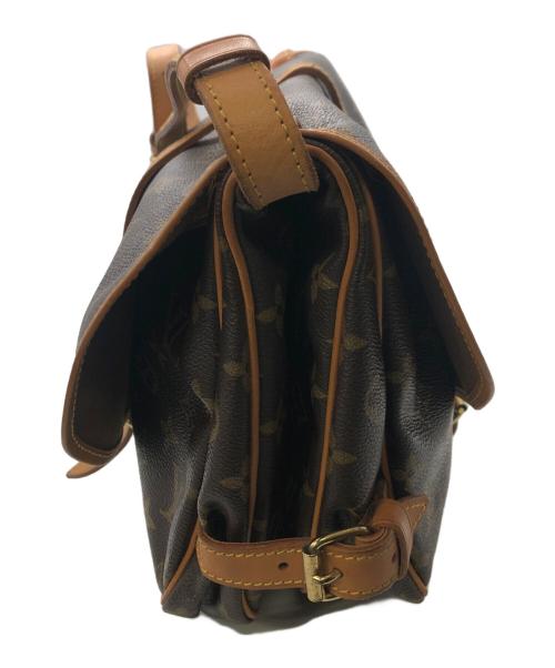 LOUIS VUITTON（ルイ ヴィトン）LOUIS VUITTON (ルイ ヴィトン) モノグラム・ソミュールMM／MONOGRAM SAUMUR MM ブラウンの古着・服飾アイテム