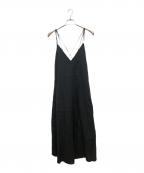 Spick and Spanスピックアンドスパン）の古着「キャミソールワンピース／CAMISOLE ONE-PIECE」｜ブラック
