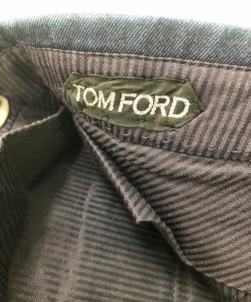 TOM FORD（トムフォード）TOM FORD (トムフォード) デニムトラウザーズ／DENIM TROUSERS インディゴ サイズ:XS(伊44)の古着・服飾アイテム
