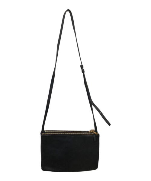 CELINE（セリーヌ）CELINE (セリーヌ) トリオラージクロスボディバッグ／TRIO LARGE CROSS BODY ブラックの古着・服飾アイテム