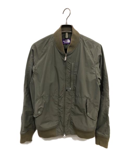 THE NORTHFACE PURPLELABEL（ザ・ノースフェイス パープルレーベル）THE NORTHFACE PURPLELABEL (ザ・ノースフェイス パープルレーベル) マウンテンウィンドジャケット／MOUNTAIN WIND JACKET オリーブ サイズ:Lの古着・服飾アイテム