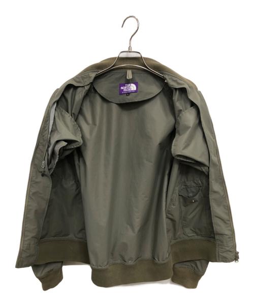 THE NORTHFACE PURPLELABEL（ザ・ノースフェイス パープルレーベル）THE NORTHFACE PURPLELABEL (ザ・ノースフェイス パープルレーベル) マウンテンウィンドジャケット／MOUNTAIN WIND JACKET オリーブ サイズ:Lの古着・服飾アイテム