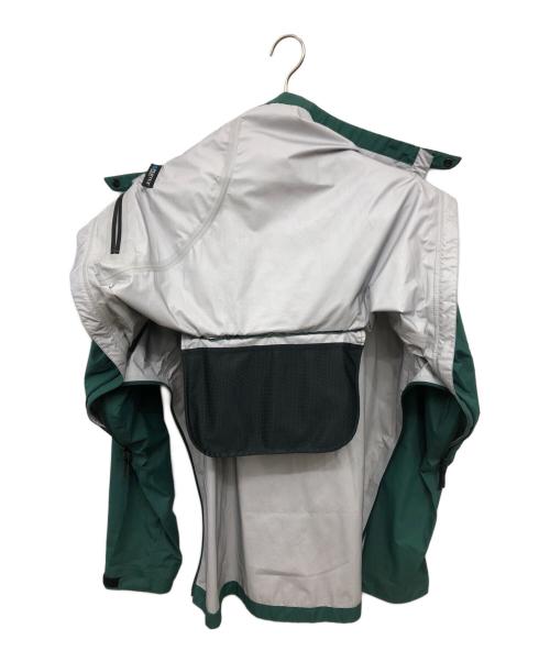 GOLDWIN（ゴールドウイン）GOLDWIN (ゴールドウイン) パーテックス シールドエア プルオーバー ジャケット／PERTEX SHIELD AIR PULL OVER JACKET  グリーン サイズ:SIZE Mの古着・服飾アイテム