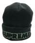SUPREME（シュプリーム）の古着「アウトラインビーニーブラック／OUTLINE BEANIE BLACK」｜ブラック
