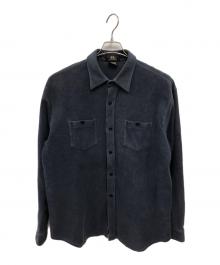 RRL（ダブルアールエル）の古着「90's コットンロングスリーブシャツ／90'S COTTON L/S SHIRT」｜ネイビー