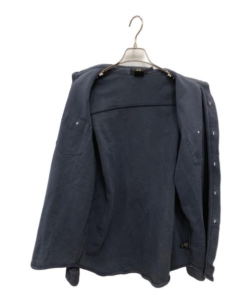RRL（ダブルアールエル）RRL (ダブルアール) 90's コットンロングスリーブシャツ／90'S COTTON L/S SHIRT ネイビー サイズ:lの古着・服飾アイテム