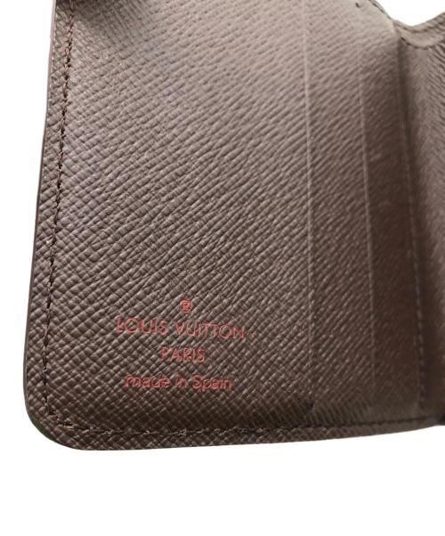 LOUIS VUITTON（ルイ ヴィトン）LOUIS VUITTON (ルイ ヴィトン) ダミエ・コンパクトジップ／Ⅾ’AMIER COMPACT ZIPの古着・服飾アイテム