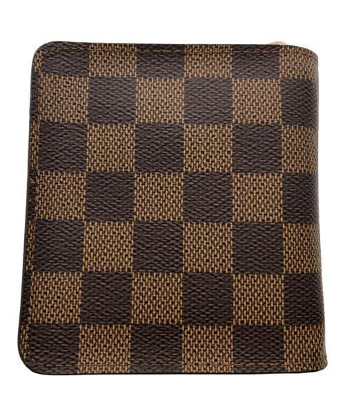 LOUIS VUITTON（ルイ ヴィトン）LOUIS VUITTON (ルイ ヴィトン) ダミエ・コンパクトジップ／Ⅾ’AMIER COMPACT ZIPの古着・服飾アイテム