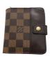 LOUIS VUITTON（ルイ ヴィトン）の古着「ダミエ・コンパクトジップ／Ⅾ’AMIER COMPACT ZIP」