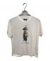 POLO RALPH LAUREN（ポロ・ラルフローレン）の古着「カウボーイポロベアプリントカットソー／COWBOY POLO BEAR PRINT CUT AND SEW」｜ホワイト