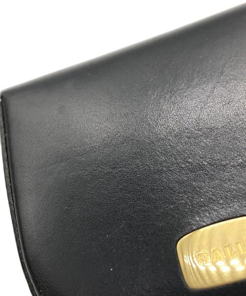 BALLY（バリー）BALLY (バリー) 馬蹄型コインケース／HORSESHOE SHAPED WALLET ブラックの古着・服飾アイテム