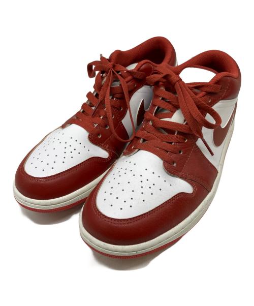 NIKE（ナイキ）NIKE (ナイキ) JORDAN 1 LOW SE／ジョーダン 1ロー SE レッド×ホワイト サイズ:29cmの古着・服飾アイテム