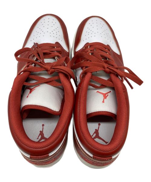 NIKE（ナイキ）NIKE (ナイキ) JORDAN 1 LOW SE／ジョーダン 1ロー SE レッド×ホワイト サイズ:29cmの古着・服飾アイテム