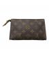 LOUIS VUITTON (ルイ ヴィトン) モノグラム・ポシェット トワレット15／MONOGRAM POCHETTE TOILETTE 15：10000円