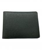 LOUIS VUITTONルイ ヴィトン）の古着「タイガ・ポルトビエ6カルトクレディ／TAIGA PORTOBIER 6 CARTE CREDIT」｜グリーン