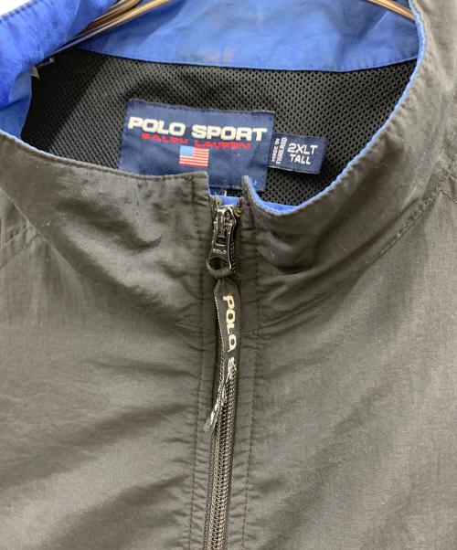 POLO SPORT（ポロスポーツ）POLO SPORT (ポロスポーツ) POLO SPORT　ナイロンジャケット ブラック サイズ:XXLの古着・服飾アイテム