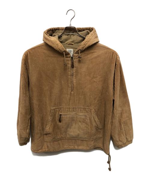 GAP（ギャップ）GAP (ギャップ) 90's オールド コーデュロイ アノラックパーカー／90'S OLD CORDUROY ANORAK PARKA ベージュ サイズ:SIZE Mの古着・服飾アイテム