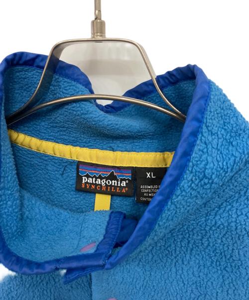 Patagonia（パタゴニア）Patagonia (パタゴニア) 00'S シンチラ　スナップ T プルオーバー／Synchilla Snap-T Pullover ブルー サイズ:XLの古着・服飾アイテム