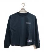 NEIGHBORHOOD×RUSSELL ATHLETICネイバーフッド×ラッセルアスレチック）の古着「クルーネックロングスリーブTシャツ／CREW NECK L/S T-SHIRT」｜ネイビー