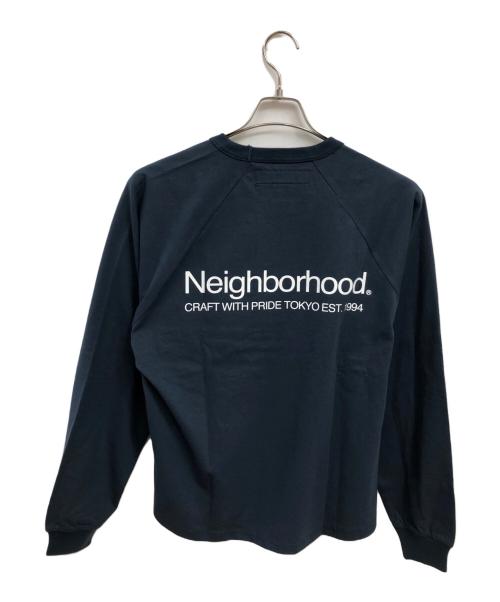 NEIGHBORHOOD（ネイバーフッド）NEIGHBORHOOD (ネイバーフッド) RUSSELL ATHLETIC (ラッセルアスレチック) クルーネックロングスリーブTシャツ／CREW NECK L/S T-SHIRT ネイビー サイズ:Sの古着・服飾アイテム