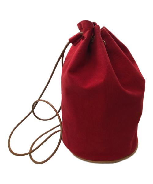 HERMES（エルメス）HERMES (エルメス) ポロションミミルPM／POLOCHON MIMILE PM レッドの古着・服飾アイテム