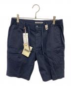giab's ARCHIVIOジャブス アルキヴィオ）の古着「別注 ACADEMIA 1プリーツ ドローコードショーツ」｜ネイビー