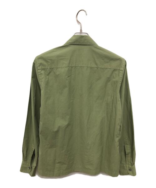 Bagutta（バグッタ）Bagutta (バグッタ) Brilla per il gusto (ブリッラ ペル イルグースト) 別注 HOW オープンカラー シャツ グリーン サイズ:ＸＳ 未使用品の古着・服飾アイテム