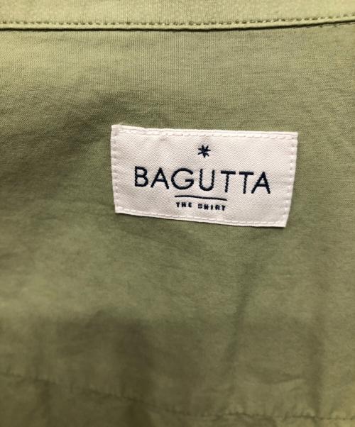 Bagutta（バグッタ）Bagutta (バグッタ) Brilla per il gusto (ブリッラ ペル イルグースト) 別注 HOW オープンカラー シャツ グリーン サイズ:ＸＳ 未使用品の古着・服飾アイテム