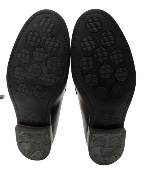Crockett & Jones（クロケット＆ジョーンズ）Crockett & Jones (クロケット＆ジョーンズ) コインローファー／COIN LOAFER ブラウン サイズ:7の古着・服飾アイテム