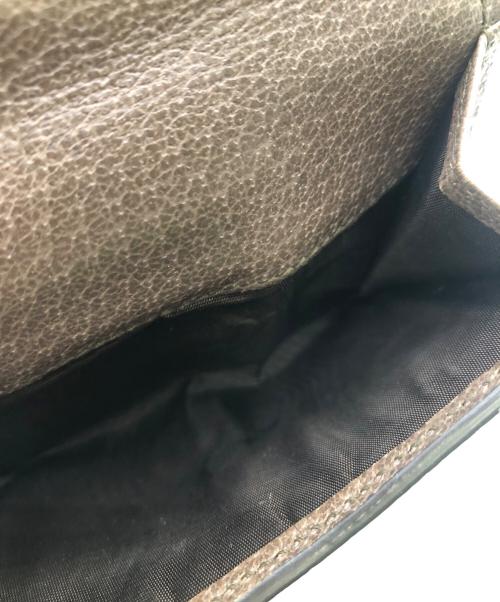 GUCCI（グッチ）GUCCI (グッチ) フレンチフラップウォレット／FRENCH FLAP WALLET ベージュの古着・服飾アイテム