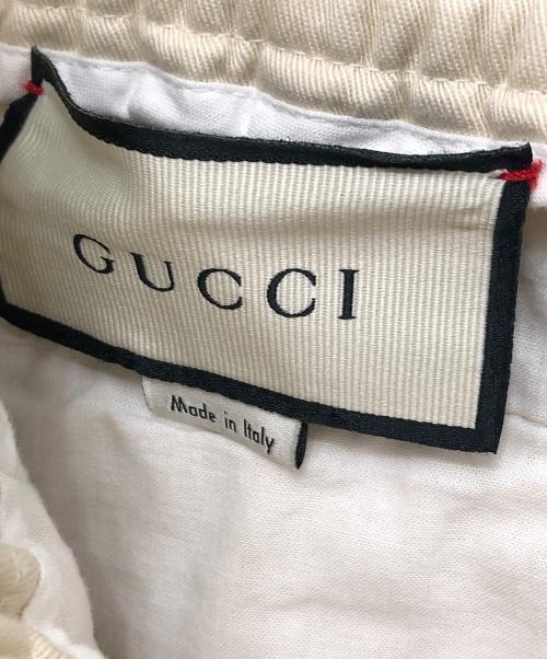 GUCCI（グッチ）GUCCI (グッチ) サイドラインショートパンツ／SIDE LINE SHORT PANTS ベージュ サイズ:48の古着・服飾アイテム